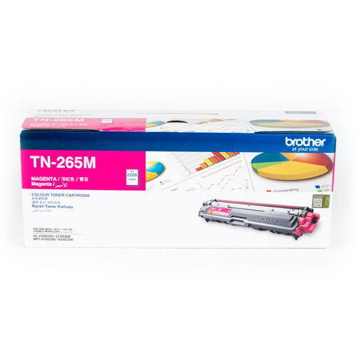 Brother TN-265M Kırmızı Orjinal Toner Yüksek Kapasiteli - DCP-9020 (T15199) - 1