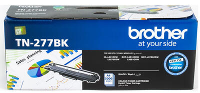 Brother TN-277BK Black Original Toner High Capacity - DCP-L3510 