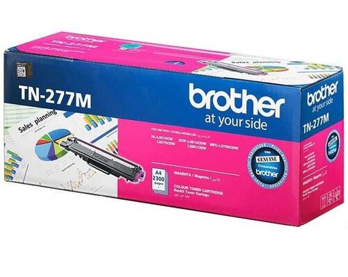 Brother TN-277M Kırmızı Orjinal Toner Yüksek Kapasiteli - DCP-L3510 (T15202) - 1