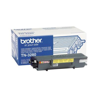 Brother TN-3280 Black Original Toner High Capacity - DCP-8070D 