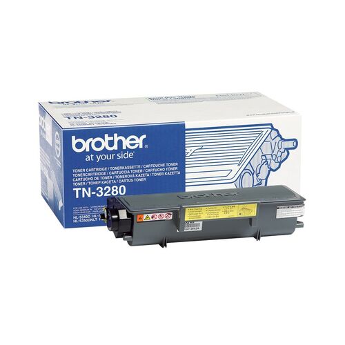 Brother TN-3280 Black Original Toner High Capacity - DCP-8070D - 1