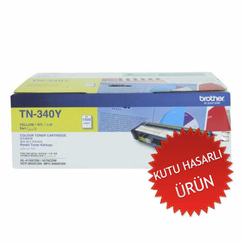 Brother TN-340Y Yellow Original Toner - MFC-9970CDW