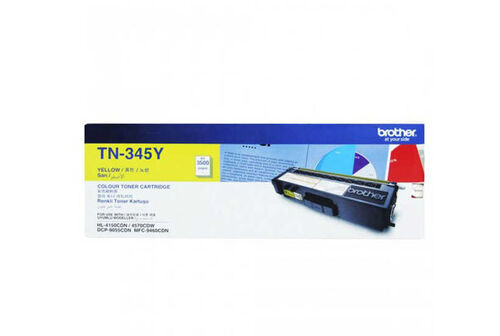 Brother TN-345Y Sarı Orjnal Toner - DCP-9055CDN / HL-4150CDN (T16507) - 1