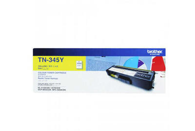 Brother TN-345Y Yellow Original Toner - DCP-9055CDN / HL-4150CDN 