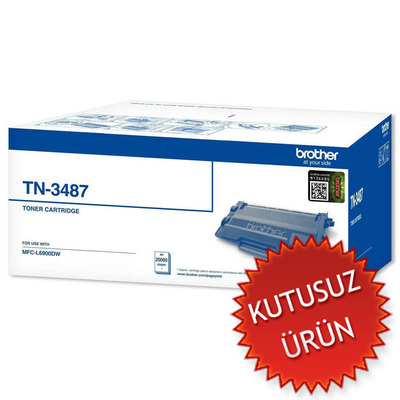 Brother TN-3487 Original Toner - HL-L6400DW (Without Box) 