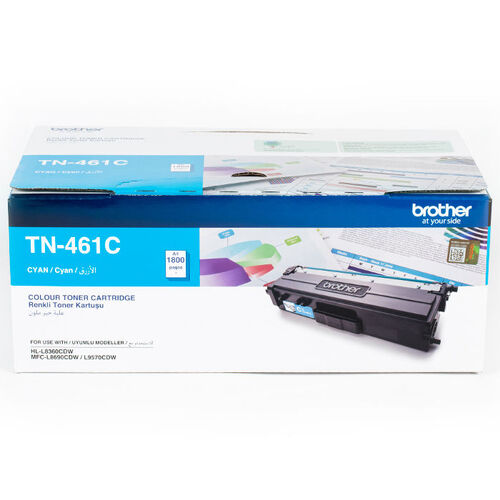 Brother TN-461C Cyan Original Toner - MFC-L8690CDW / L8900CDW - 1