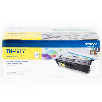 Brother TN-461Y Yellow Original Toner - MFC-L8690CDW / L8900CDW 