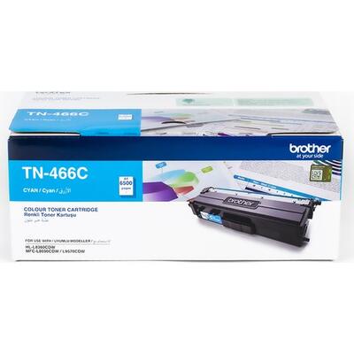 Brother TN-466C Cyan Original Toner High Capacity - DCP-L8410 