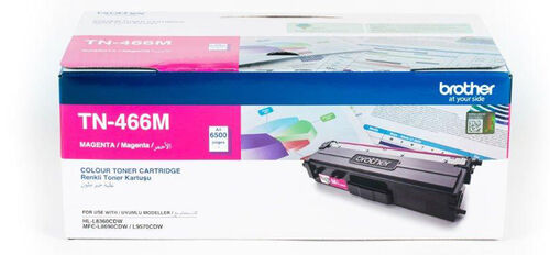 Brother TN-466M Kırmızı Orjinal Toner Yüksek Kapasiteli - DCP-L8410 (T15210) - 1