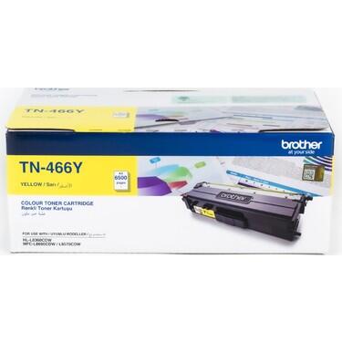 Brother TN-466Y Sarı Orjinal Toner Yüksek Kapasiteli - DCP-L8410 (T15211) - 1