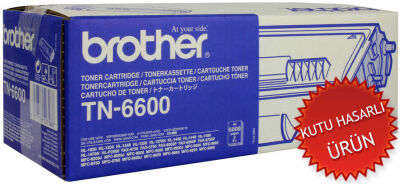 Brother TN-6600 Black Original Toner - HL-1240 / HL-1430 - Thumbnail