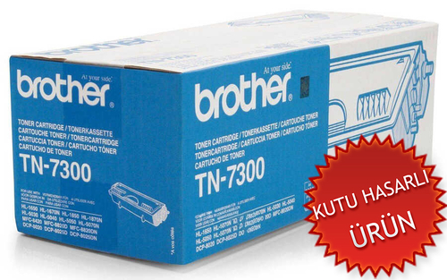 Brother TN-7300 Black Original Toner - HL-1650 (Damaged Box) - 1