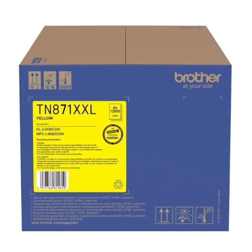 Brother TN-871XXL Sarı Orjinal Toner Yüksek Kapasiteli - HL-L9310CDW - 1