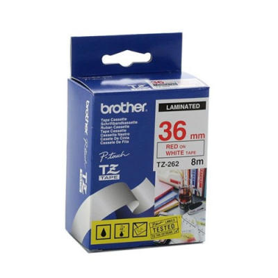 Brother TZ-262 (36MM) Magenta Laminand Label 