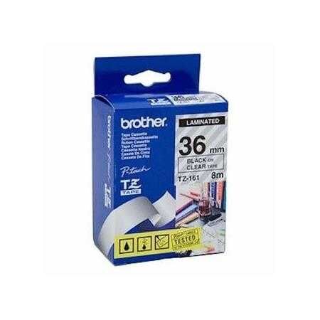 Brother TZ-261 (36MM) Siyah Lamine Etiket (T8155) - 2