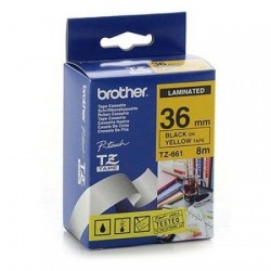 Brother TZE-661 Yellow Black Label Ribbon 36mm 