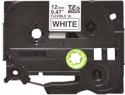 Brother TZE-FX231 12MM Black On White Laminant Compatible Label 