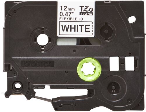 Brother TZE-FX231 12MM Black On White Laminant Compatible Label - 1