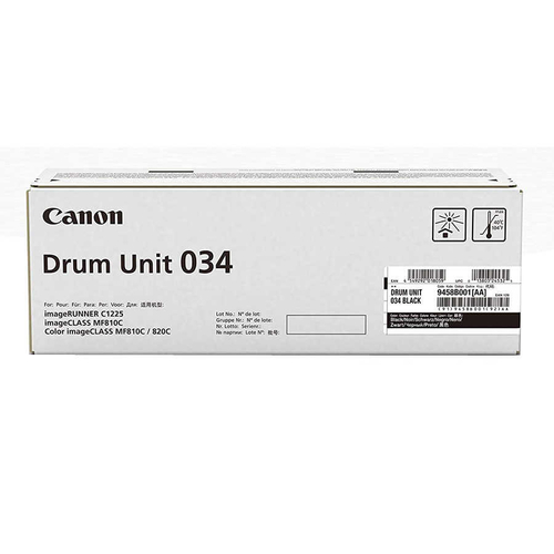 Canon 034 (9458B001) Black Original Drum Unit - C1225 - 1