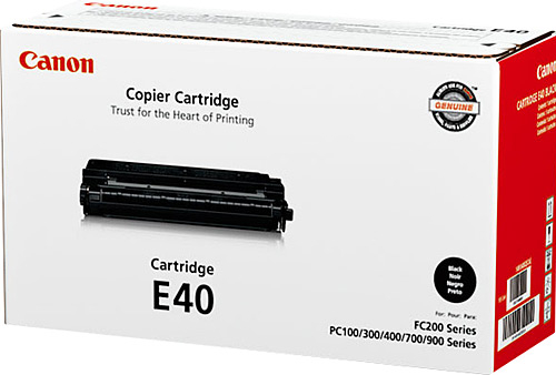 Canon 1491A002 (E40) Black Original Toner - PC-140 - 1