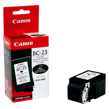 Canon BC-23(0897A003) Black Original Cartridge - BJC-2000 / BJC-2100 (T8622) - 2