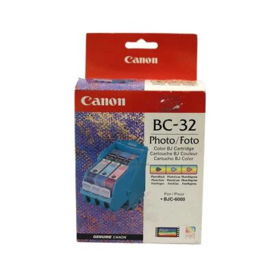 Canon BC-32 (4610A002) Original Photo Cartridge - BJC3000 / BJC6000 (T8607) - 2