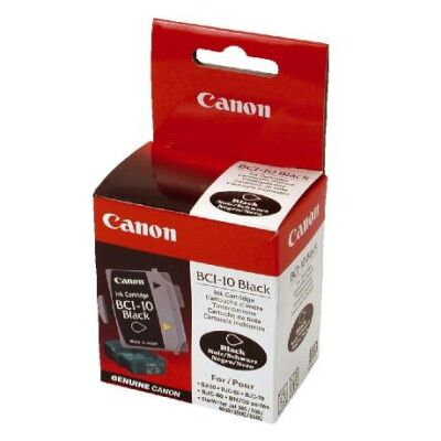 Canon BCI-10 (0956A003) Black Original Cartridge - BJC-50 / BJC-55 (T2935) - 2