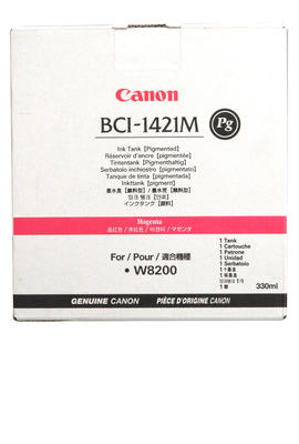 Canon BCI-1421M (8369A001A) Magenta Original Cartridge - W8200 / W8400 (T11521) 