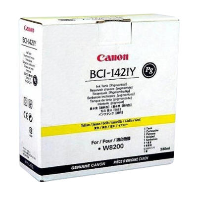 Canon BCI-1421Y (8370A001AA) Yellow Original Cartridge - W8200 / W8400 (T9760) 