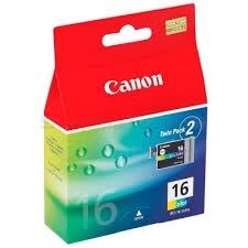 Canon BCI-16C (9818A002) Color Original Cartridge - IP90 / IP220 (T2359) - 2