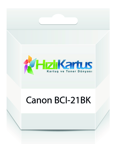 Canon BCI-21BK (0954A373) Black Compatible Cartridge - BJC-2000 / BJC-2100 (T12262) - 1