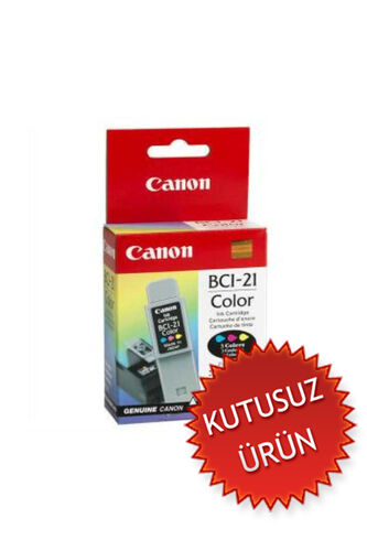 Canon BCI-21C (0955A003) Renkli Orjinal Mürekkep Kartuş - BJC-2000 / BJC-2100 (U) (T13361) - 1