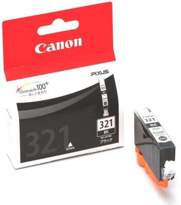 Canon BCI-321BK (2927B001) Black Original Cartridge - MP990 / MP980 (T2131) 