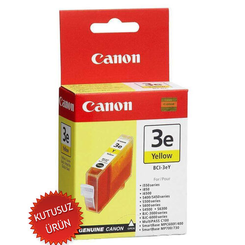 Canon BCI-3eY (4482A002AB) Sarı Orjinal Kartuş - BJC-3000 (U) (T13367) - 1