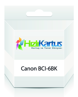 Canon BCI-6BK (4705A002) Black Compatible Cartridge - BJC-8200 (T12240) 