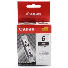 Canon BCI-6BK (4705A002) Black Original Cartridge - BJC-8200 - 1