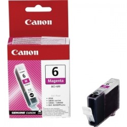 Canon BCI-6M (4707A002) Magenta Original Ink Cartridge - BJC-8200 (T2707) 