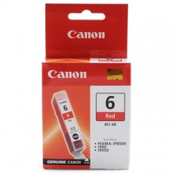 Canon BCI-6R (8891A002) Red Original Cartridge - BJC-8200 (T1959) 