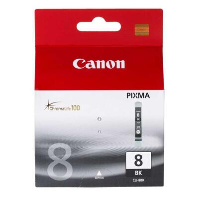 Canon BCI- 8BK (0977A002) Black Original Cartridge - Bubblejet BJC-8500 (T2072) 