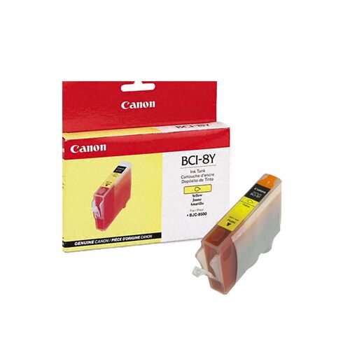 Canon BCI-8Y (0981A003) Sarı Orjinal Kartuş - Bubblejet BJC-8500 (T2748) - 1