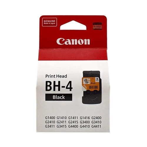 Canon BH-4 (0691C002) Black Original Printhead - G1400 / G1410