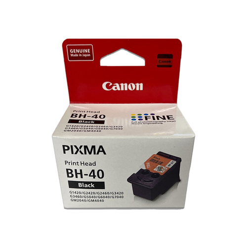 Canon BH-40 (3421C001) Black Original Printhead - G1420 / G2420