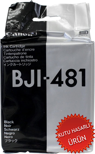 Canon BJI-481 (0992A001) Black Original Cartridge - BJ-130 (Damaged Box) - 1