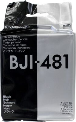 Canon BJI-481 (0992A001) Black Original Cartridge - BJ-130 (T17516) - 2