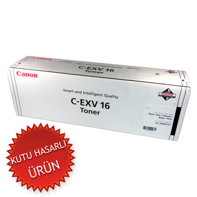 Canon C-EXV16 (0262B002) Black Original Toner - CLC-4040 / CLC-5151 (Damaged Box) (T15070) 