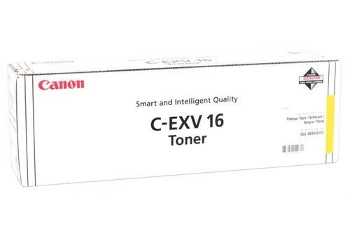 Canon C-EXV16 (1066B002) Yellow Original Toner - CLC-4040 / CLC-5151 (T11185) - 1