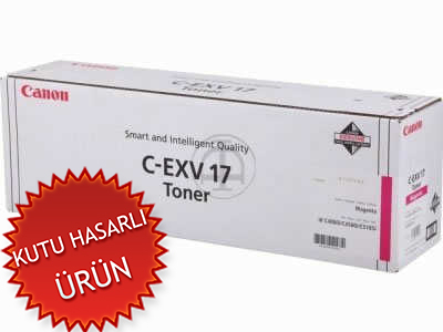 Canon C-EXV17 (0260B002) Kırmızı Orjinal Toner - IR-C4080 / C4580 (C) - 1