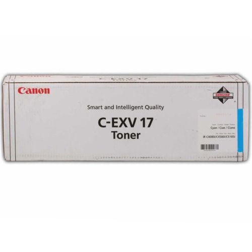 Canon C-EXV17 (0261B002) Cyan Original Toner - IR-C4080 / IR-C4580 (T11037) - 1