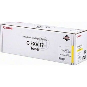 Canon C-EXV17 (0259B002) Sarı Orjinal Toner - IR-C4080 / IR-C4580 (T11376) - 1