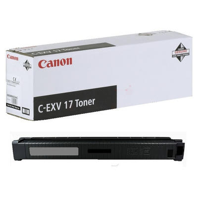 CANON - Canon C-EXV17 (0262B002) Siyah Orjinal Toner - IR-C4080 / IR-C4580 (T11377)